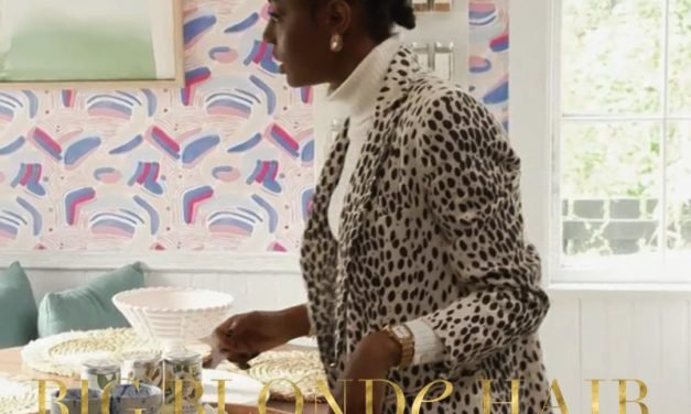 Venita Aspen’s Black and White Leopard Coat