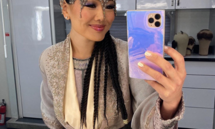 Crystal Kung Minkoff’s Holographic Phone Case