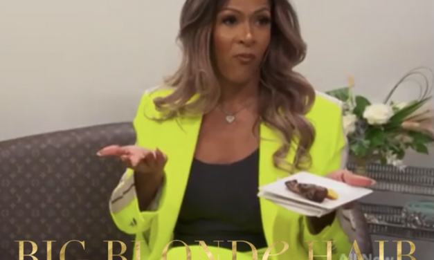 Sheree Whitfield’s Neon Blazer