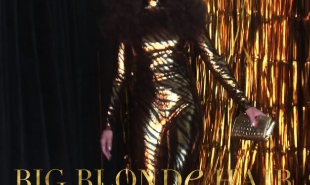 Lisa Rinna’s Sequin Zebra Print Outfit