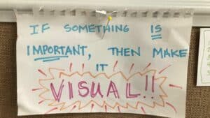 If Something Is Important… Make It VISUAL