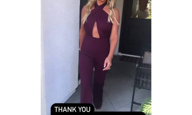 Tamra Judge’s Plum Cutout Jumpsuit