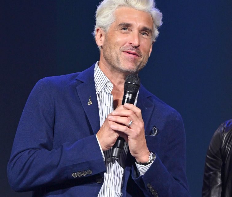 Patrick Dempsey Is Giving Silver Fox With New Platinum Blonde Hair