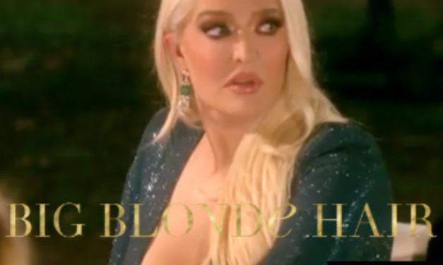 Erika Jayne’s Teal Sequin Dress