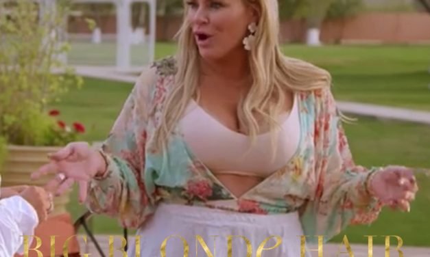 Heather Gay’s Blue Floral Outfit