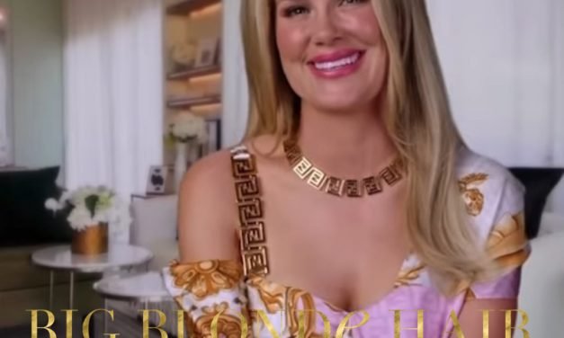 Angie Harrington’s FF Baroque Print Confessional Dress