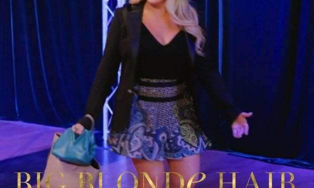 Heather Gay’s Blue Top Handle Bag