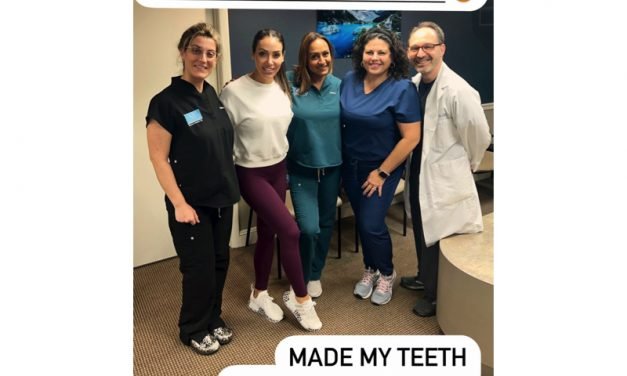 Melissa Gorga’s White Leopard Sneakers