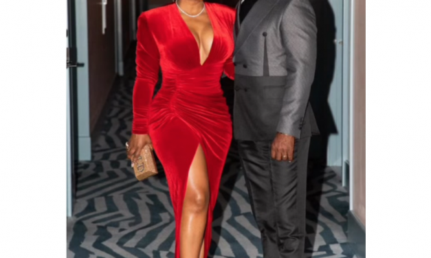 Kandi Burruss’ Red Velvet Gown