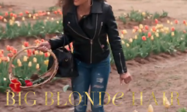 Ashley Darby’s Silver Rain Boots