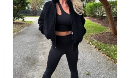 Madison LeCroy’s Black Workout Outfit