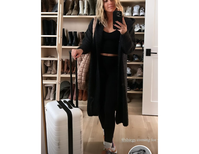 Kristin Cavallari’s Luggage and Quilted Bag