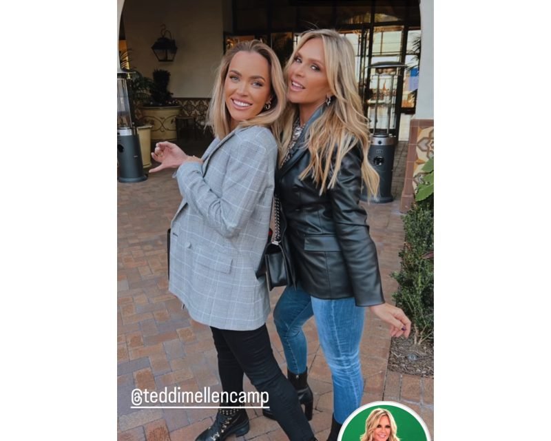 Tamra Judge’s Black Leather Blazer