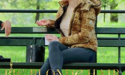 Angie Harrington’s Leopard Puffer Jacket