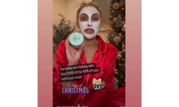 Gina Kirschenheiter’s Red Satin Pajamas