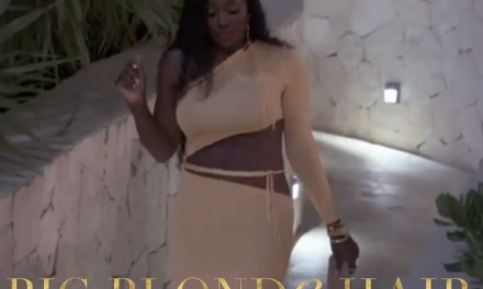 Wendy Osefo’s Yellow Cutout One Shoulder Dress