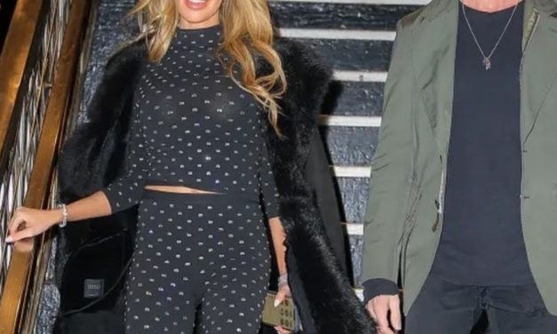 Lisa Hochstein’s Crystal Embellished Outfit