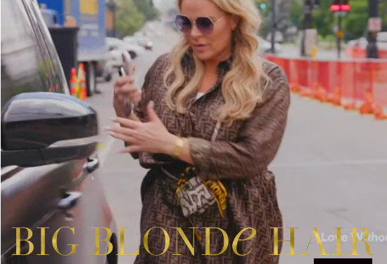 Heather Gay’s Fendi Logo Shirt Dress