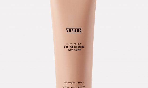 Versed’s New Exfoliating Body Scrub Banishes Breakouts, KP & Uneven Texture for an All-Over Glow