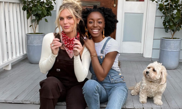 Madison LeCroy’s Brown Overalls