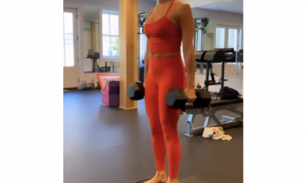Kristin Cavallari’s Red Workout Set