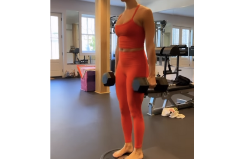 Kristin Cavallari’s Red Workout Set