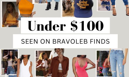 Under $100 Bravoleb Fashion Finds