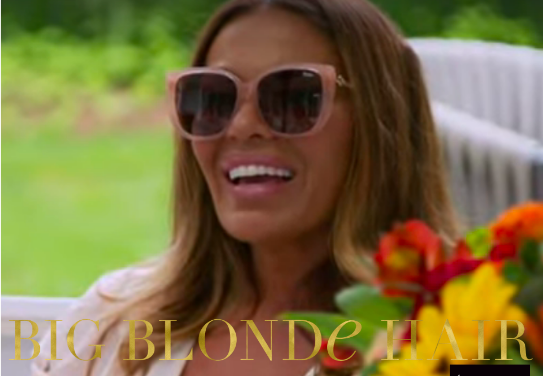 Dolores Catania’s Pink Sunglasses