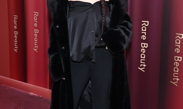 Selena Gomez Wore a Butt-Length Braid to Her Lip Oil Launch Party