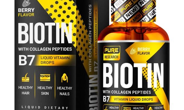 Shoppers Are Seeing Less Hair & Nail Breakage Within 3 Weeks of Using These Biotin & Collagen Drops