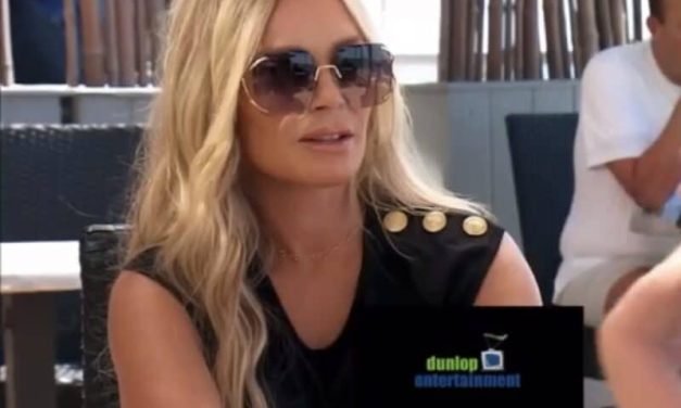 Tamra Judge’s Black Balmain Muscle Tee