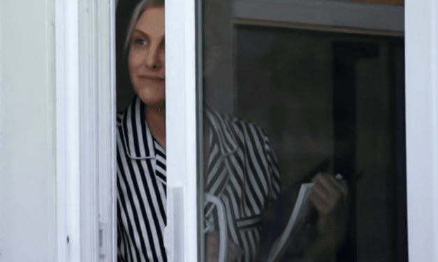 Gina Kirschenheiter’s Black and White Striped Pajamas