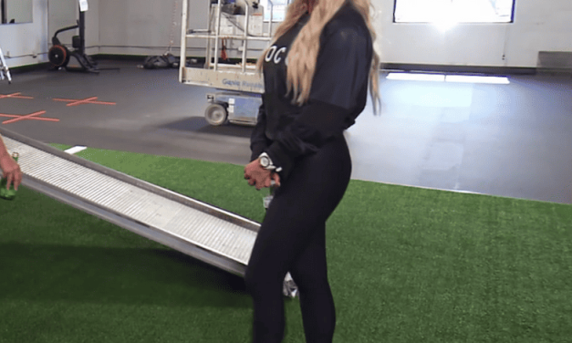 Jennifer Pedranti’s Black High Top Sneakers