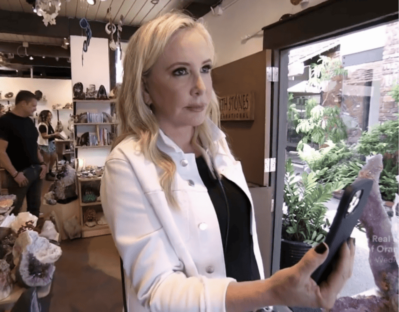 Shannon Beador’s White Jean Jacket