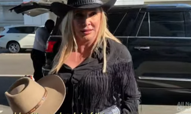 Shannon Beador’s Black Fringe Shirt