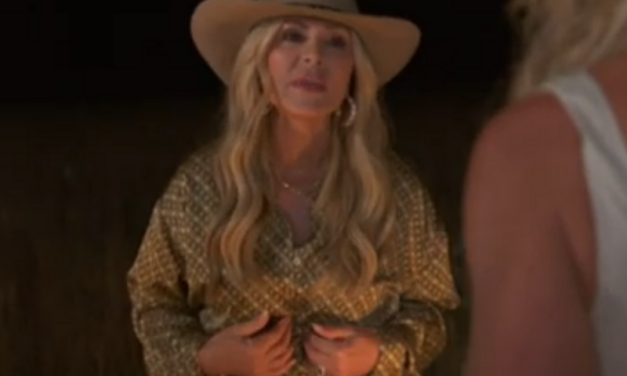 Tamra Judge’s Mixed Print Shirt Dress