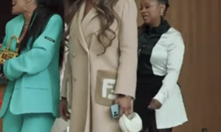 Marlo Hampton’s Tan Fendi Coat