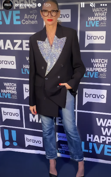 Jenna Lyons’ Crystal Embellished Blazer