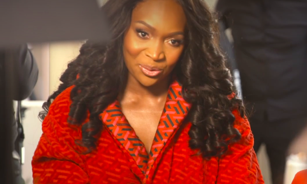 Marlo Hampton’s Red Robe