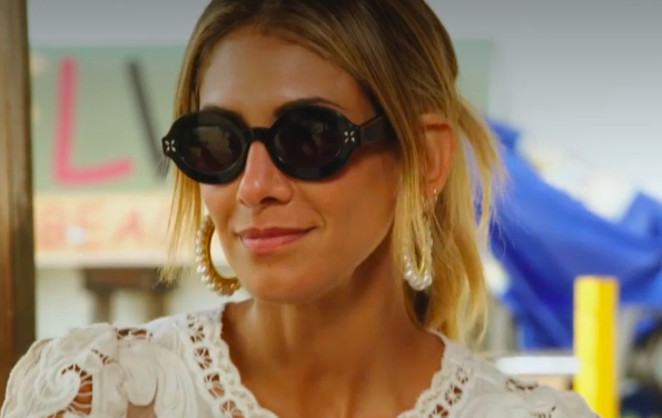 Erin Lichy’s Black Oval Sunglasses