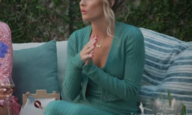 Taylor Ann Green’s Teal Knit Dress Set
