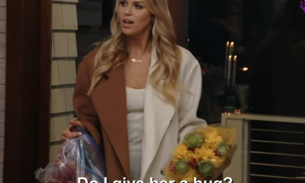 Olivia Flowers’ Two Tone Coat