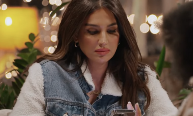 Leva Bonaparte’s Denim and Sherpa Jacket