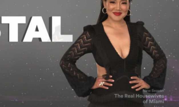 Crystal Kung Minkoff’s Black Crochet Fringe Dress