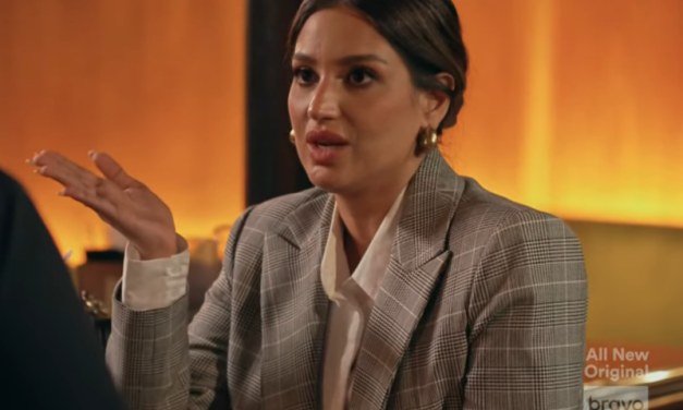 Leva Bonaparte’s Grey Check Print Blazer