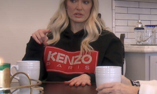 Erika Girardi’s Black Kenzo Hoodie