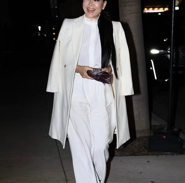 Crystal Kung Minkoff’s White Coat