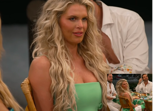 Madison LeCroy’s Green Ring Top and Skirt