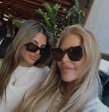 Tracy Tutor’s Cream Tortoise Shell Sunglasses