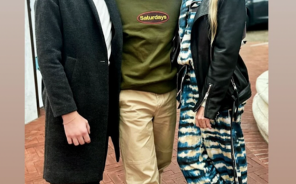 Tracy Tutor’s Blue Tie Dye Pant Set